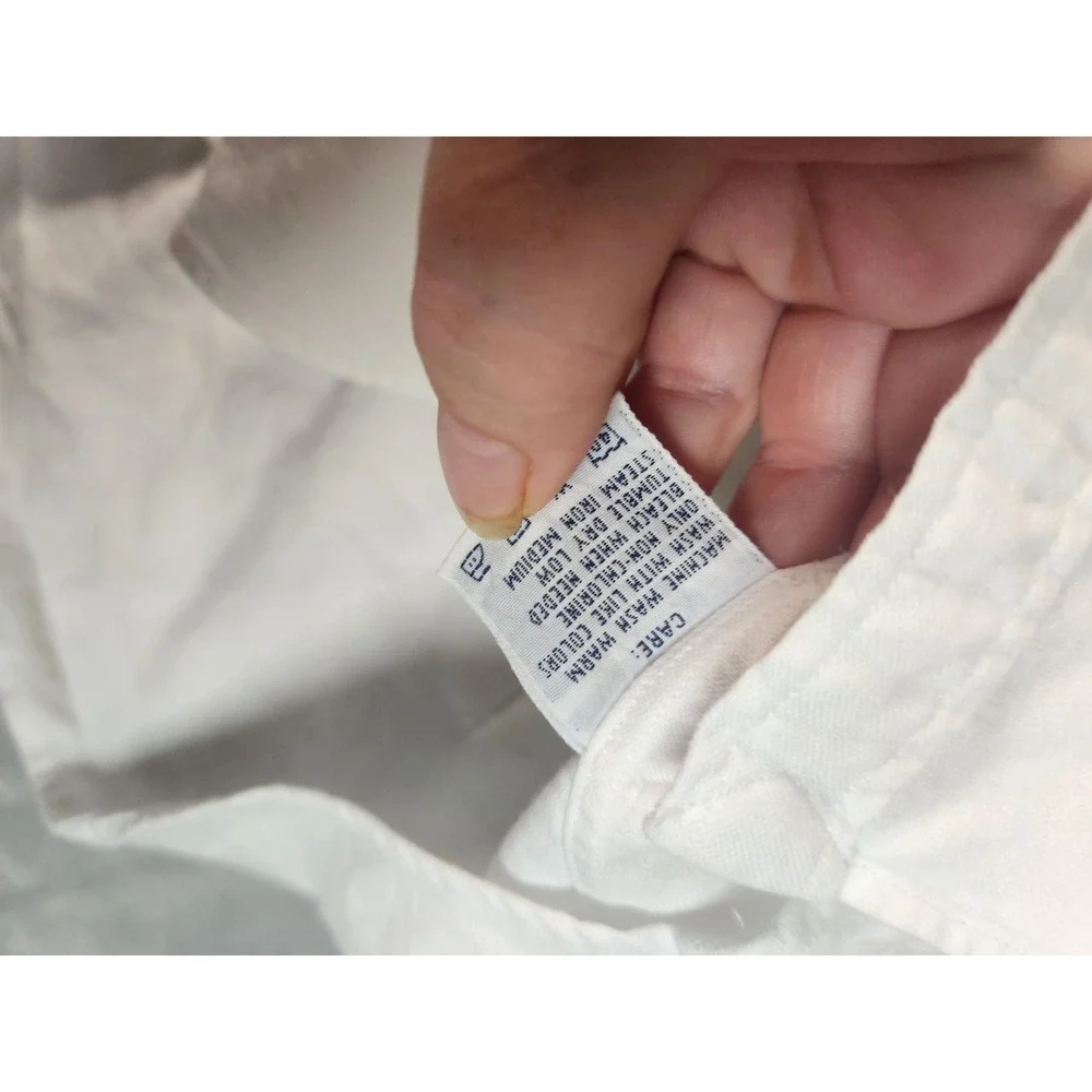 Polo by Ralph Lauren White Button-Down Shirt with Red Pony - Picture 5 of 5